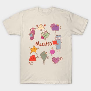 Maestra kawaii shapes T-Shirt